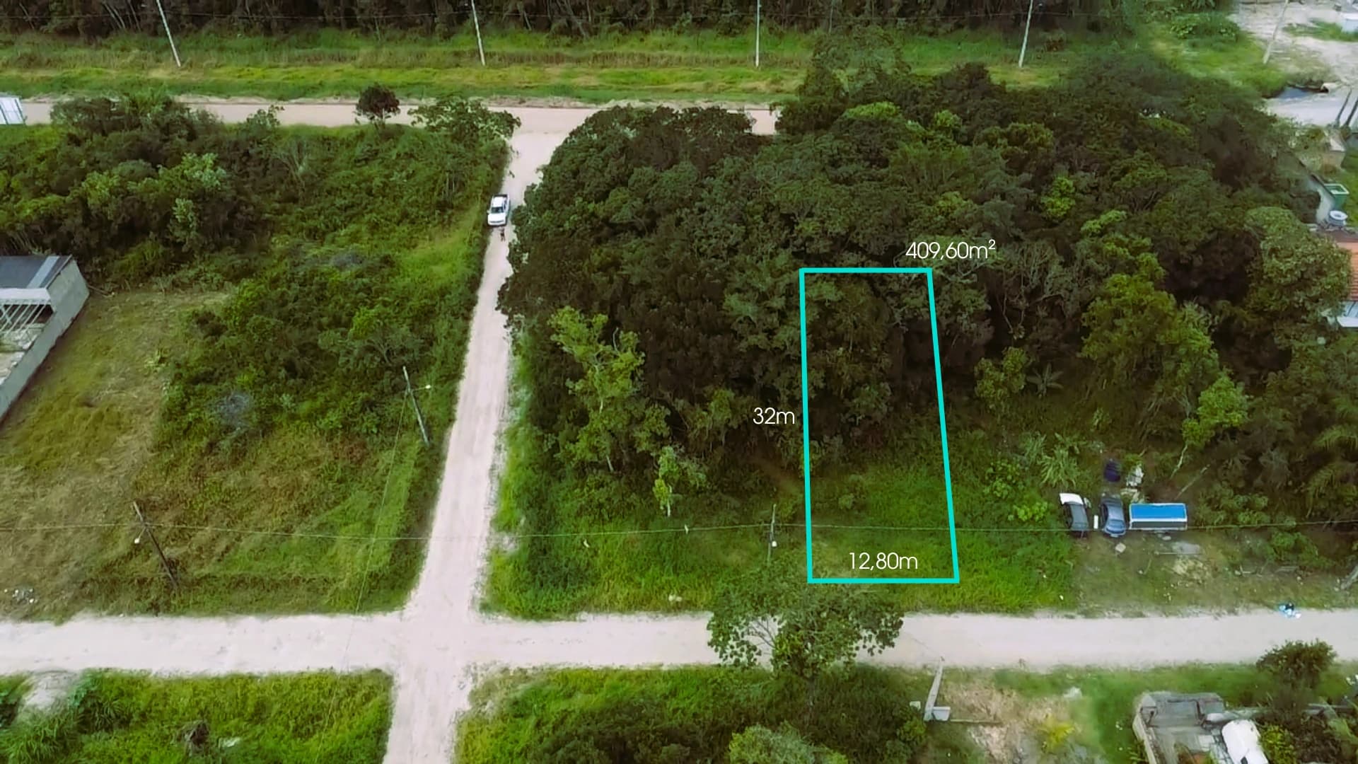 TERRENO AMPLO 409,6m² 
