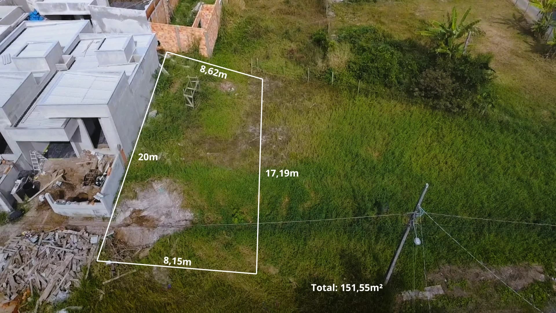 TERRENO PRONTO PARA CONSTRUIR
